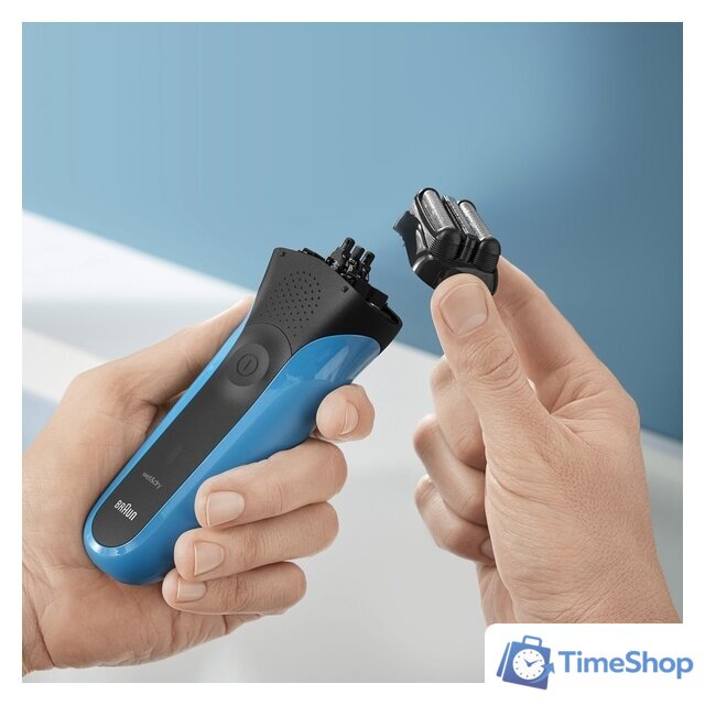 Электробритва Braun Series 3 310s Wet&Dry - Изображение №6 — Интернет-магазин Time-Shop