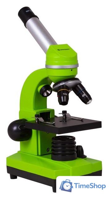 Детский микроскоп Bresser Junior Biolux SEL 40–1600x 74319 (зеленый) - Изображение №2 — Интернет-магазин Time-Shop