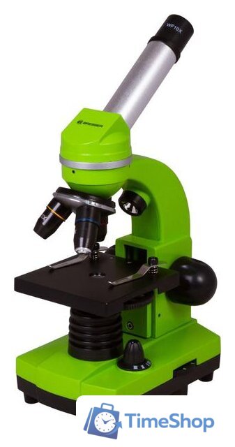 Детский микроскоп Bresser Junior Biolux SEL 40–1600x 74319 (зеленый) - Изображение №1 — Интернет-магазин Time-Shop