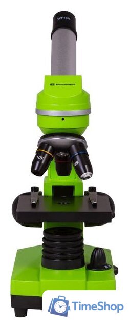 Детский микроскоп Bresser Junior Biolux SEL 40–1600x 74319 (зеленый) - Изображение №3 — Интернет-магазин Time-Shop