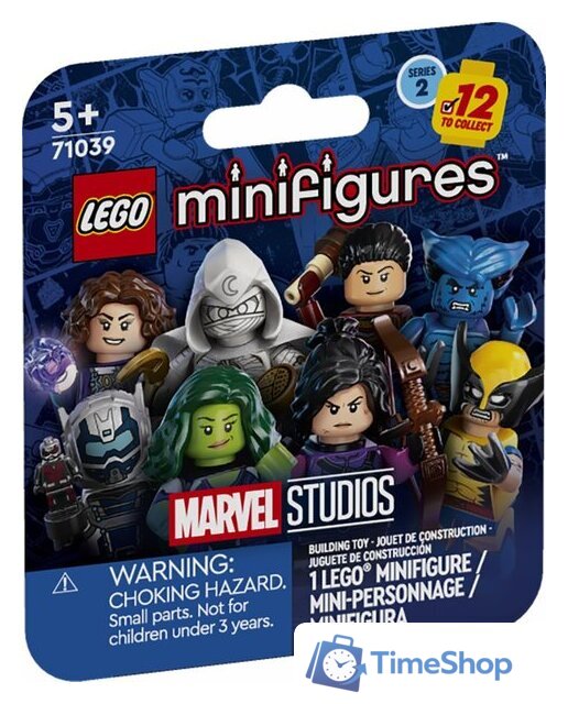 Конструктор LEGO Minifigures 71039 2 серия Marvel - Изображение №1 — Интернет-магазин Time-Shop