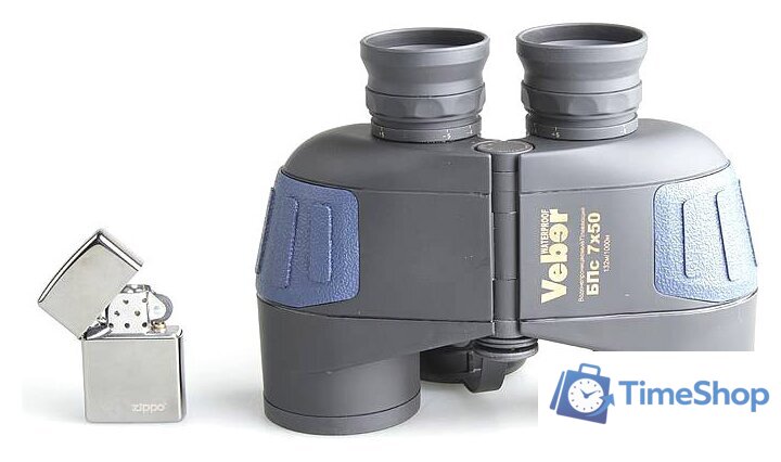 Бинокль Veber БПс 7x50 плавающий - Изображение №4 — Интернет-магазин Time-Shop