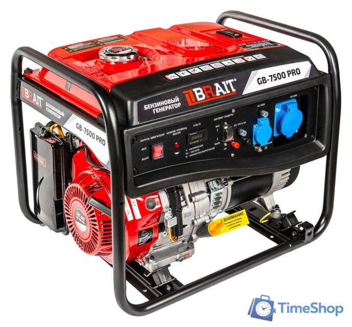 Бензиновый генератор Brait GB-7500 Pro - Изображение №1 — Интернет-магазин Time-Shop