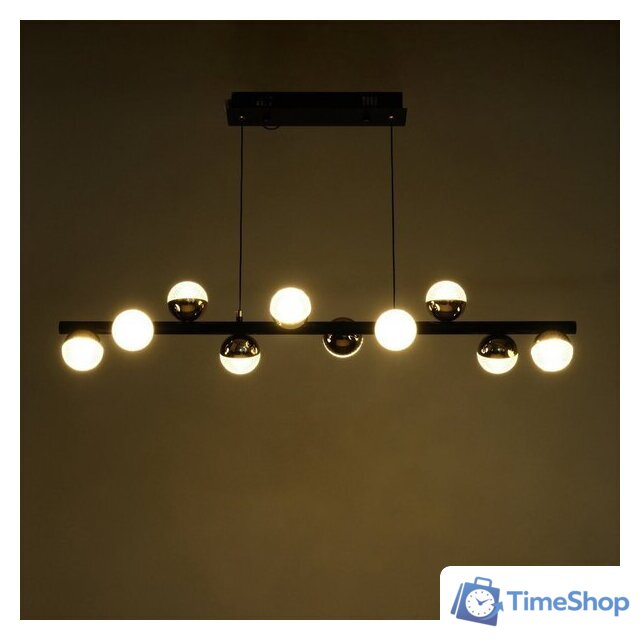 Подвесная люстра BayerLux Рикардо 10385949 (черный/золото) - Изображение №3 — Интернет-магазин Time-Shop