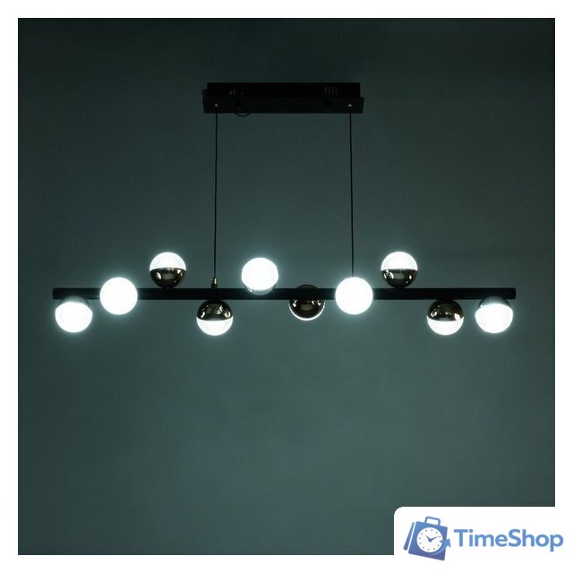 Подвесная люстра BayerLux Рикардо 10385949 (черный/золото) - Изображение №4 — Интернет-магазин Time-Shop