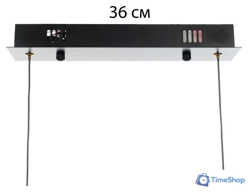 Подвесная люстра BayerLux Рикардо 10385949 (черный/золото) - Изображение №12 — Интернет-магазин Time-Shop