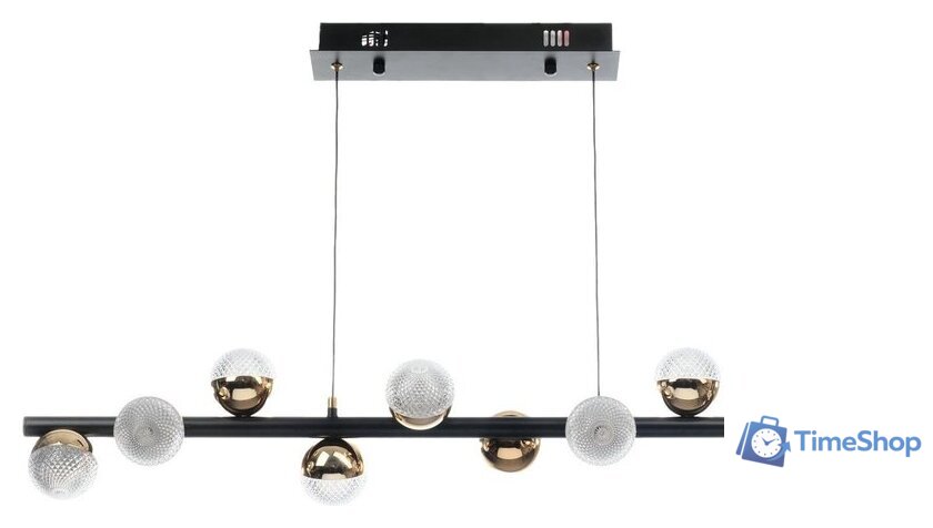 Подвесная люстра BayerLux Рикардо 10385949 (черный/золото) - Изображение №5 — Интернет-магазин Time-Shop