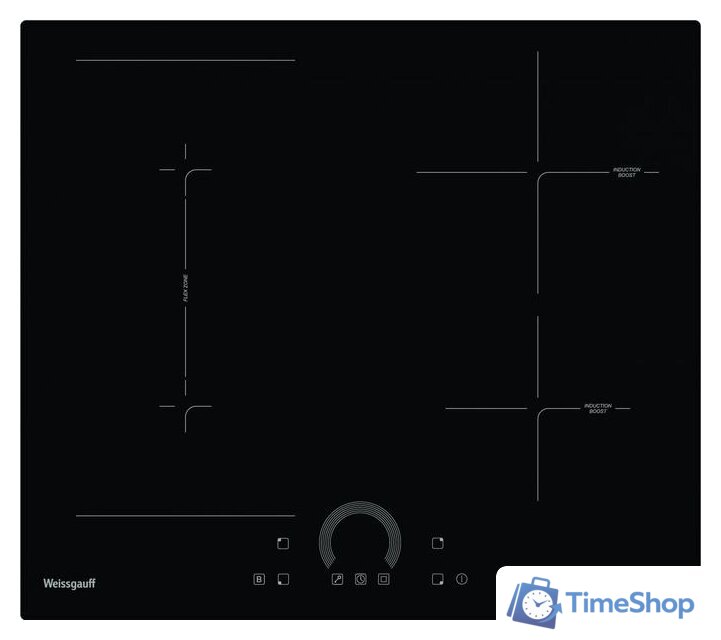Варочная панель Weissgauff HI 643 BFZC - Изображение №2 — Интернет-магазин Time-Shop