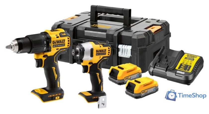  DeWalt DCK2062E2T (шуруповерт, винтоверт) - Изображение №1 — Интернет-магазин Time-Shop