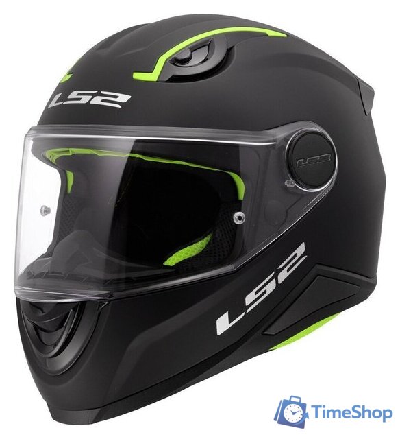 Мотошлем LS2 FF812 Kid Solid (S, черный матовый) - Изображение №1 — Интернет-магазин Time-Shop