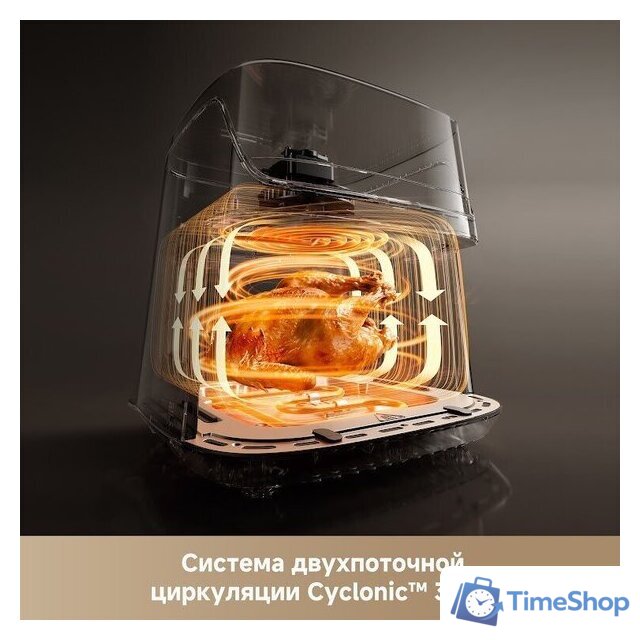 Аэрогриль (аэрофритюрница) Dreame Air Fryer AF10 (черный) - Изображение №5 — Интернет-магазин Time-Shop