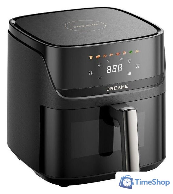 Аэрогриль (аэрофритюрница) Dreame Air Fryer AF10 (черный) - Изображение №3 — Интернет-магазин Time-Shop