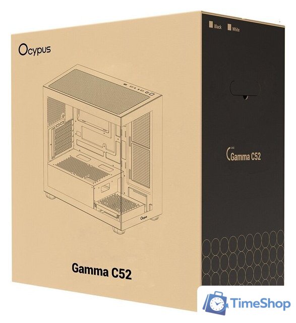 Корпус Ocypus Gamma C52 WH - Изображение №10 — Интернет-магазин Time-Shop