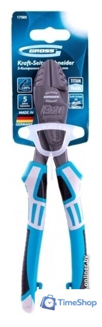 Кусачки боковые (бокорезы) GROSS 17586 - Изображение №4 — Интернет-магазин Time-Shop