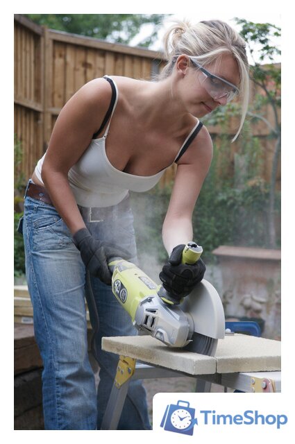 Угловая шлифмашина Ryobi EAG2000RS - Изображение №4 — Интернет-магазин Time-Shop