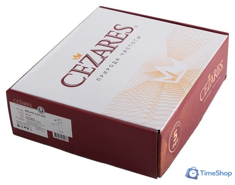 Смеситель Cezares RELAX-LS2-GM - Изображение №6 — Интернет-магазин Time-Shop