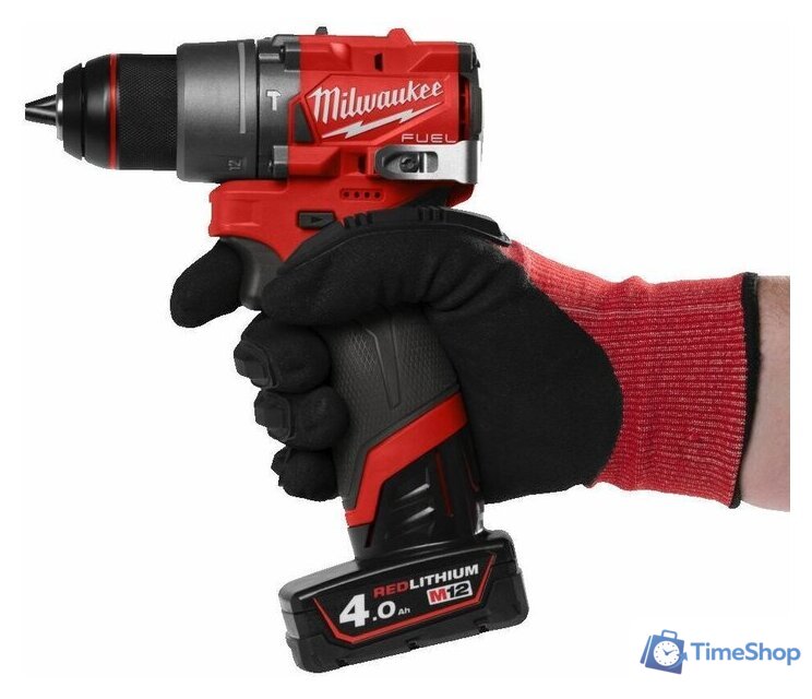 Ударная дрель-шуруповерт Milwaukee M12 FUEL M12FPD2-402X 4933479869 (с 2-мя АКБ 4 Ач, кейс) - Изображение №6 — Интернет-магазин Time-Shop