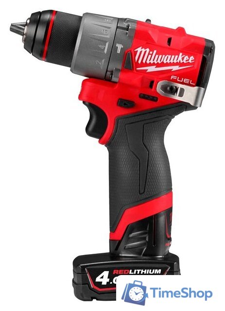 Ударная дрель-шуруповерт Milwaukee M12 FUEL M12FPD2-402X 4933479869 (с 2-мя АКБ 4 Ач, кейс) - Изображение №2 — Интернет-магазин Time-Shop