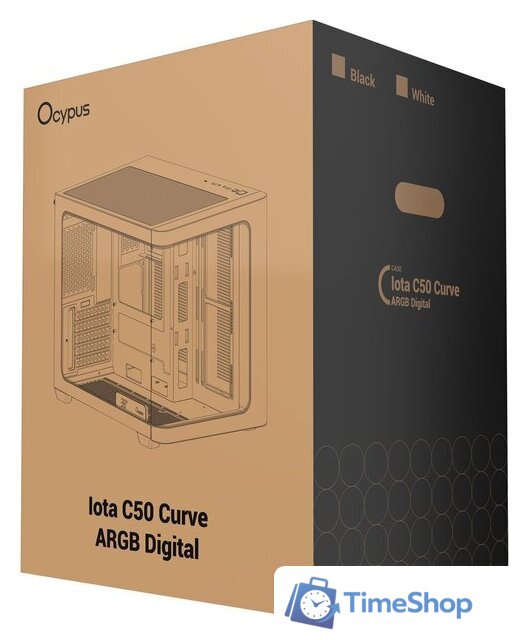 Корпус Ocypus Iota C50 Curve BK ARGB - Изображение №10 — Интернет-магазин Time-Shop