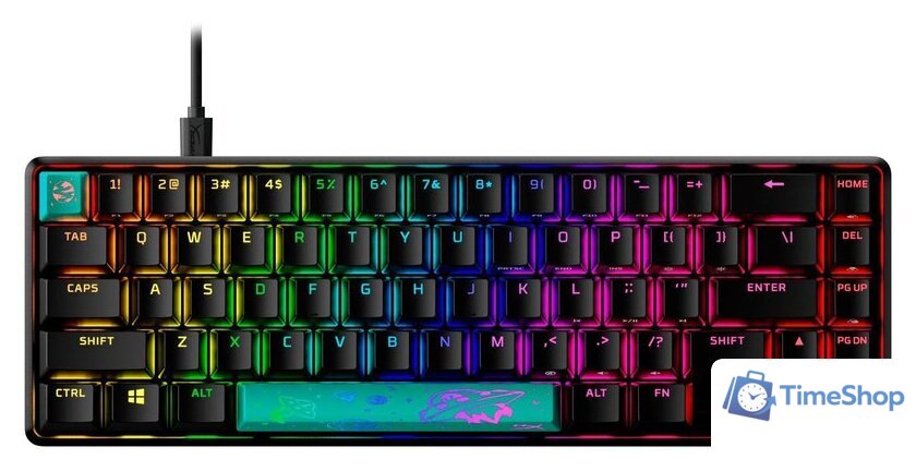 Клавиатура HyperX Alloy Origins 65 (HyperX Red, нет кириллицы) - Изображение №5 — Интернет-магазин Time-Shop