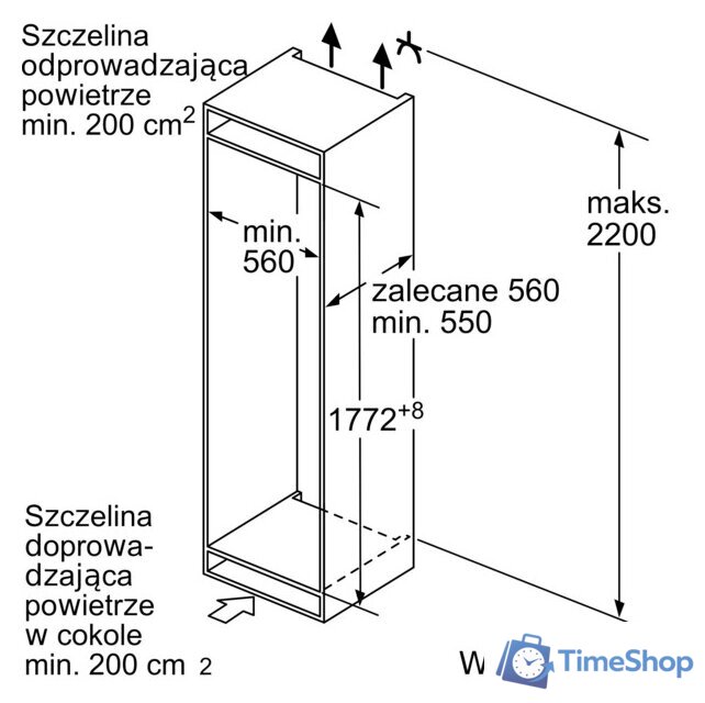 Холодильник Bosch Serie 6 KIS86AFE0 - Изображение №8 — Интернет-магазин Time-Shop