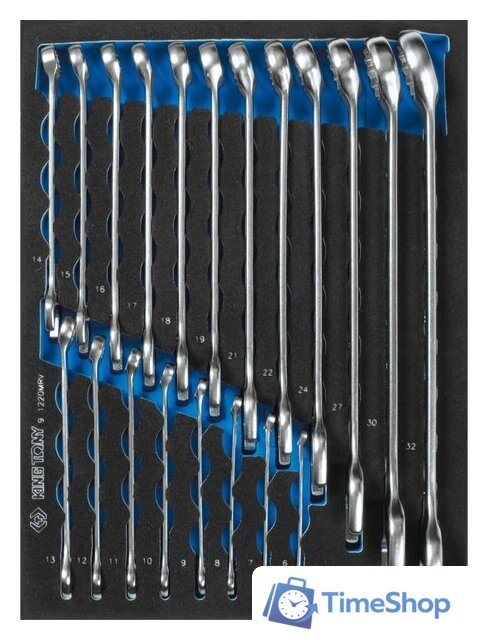 Набор ключей King Tony 9-12D20MRV (20 предметов) - Изображение №1 — Интернет-магазин Time-Shop