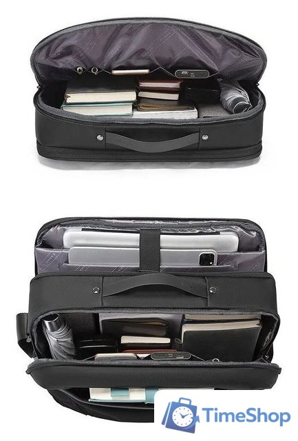 Мужская сумка Bange BG2849 (черный) - Изображение №4 — Интернет-магазин Time-Shop