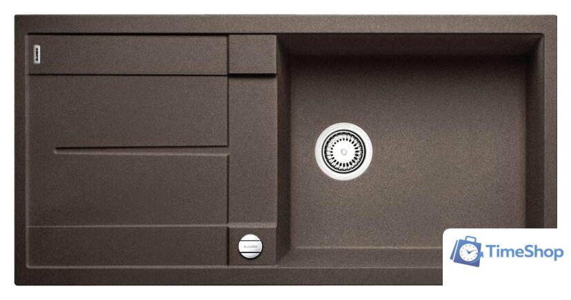 Кухонная мойка Blanco Metra XL 6 S-F (кофе) [519157] - Изображение №1 — Интернет-магазин Time-Shop