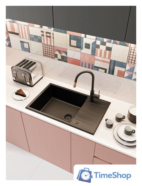 Кухонная мойка Deante ZQE_N11B - Изображение №4 — Интернет-магазин Time-Shop