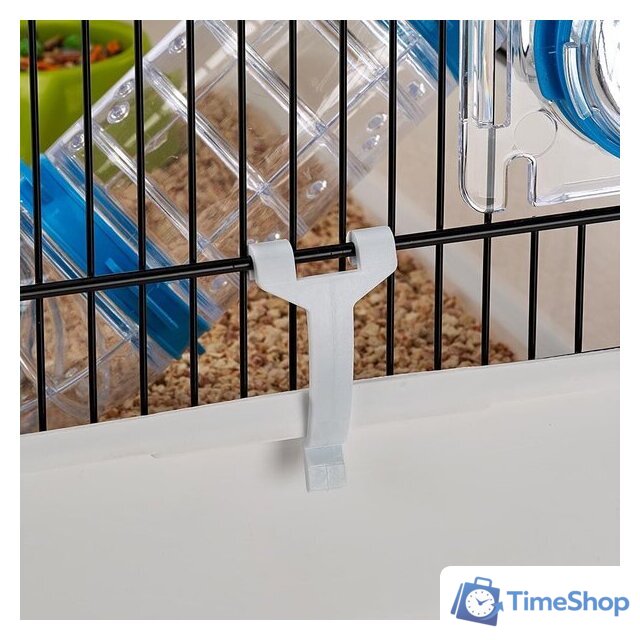 Клетка Ferplast Olimpia (белый/салатовый) 57922599 - Изображение №4 — Интернет-магазин Time-Shop