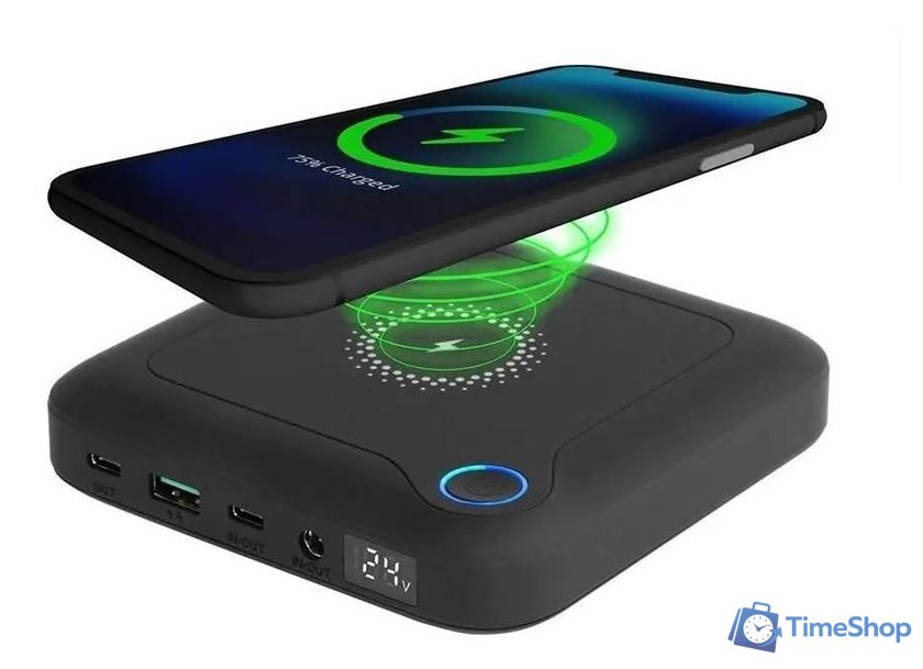 Внешний аккумулятор TopON TOP-T84 (черный) - Изображение №7 — Интернет-магазин Time-Shop