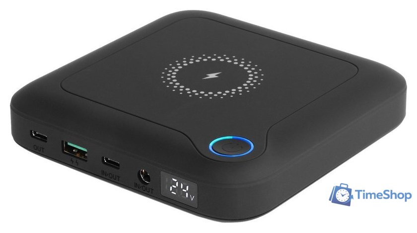 Внешний аккумулятор TopON TOP-T84 (черный) - Изображение №1 — Интернет-магазин Time-Shop