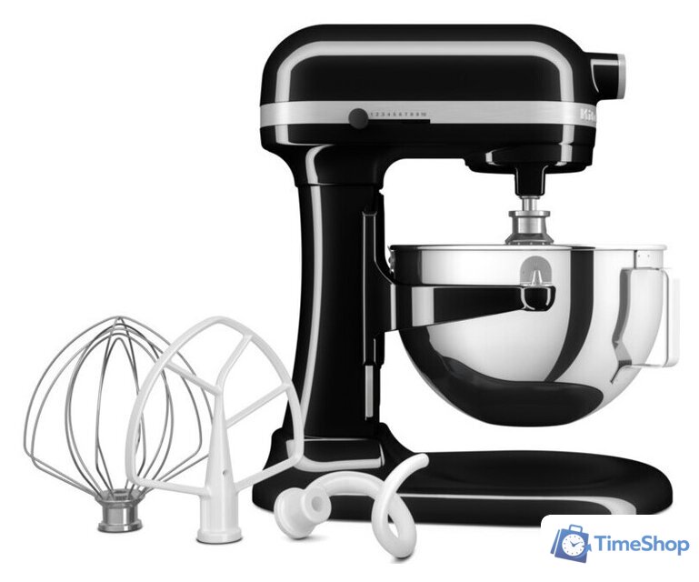 Планетарный миксер KitchenAid Heavy Duty 5KSM55SXXEOB - Изображение №1 — Интернет-магазин Time-Shop