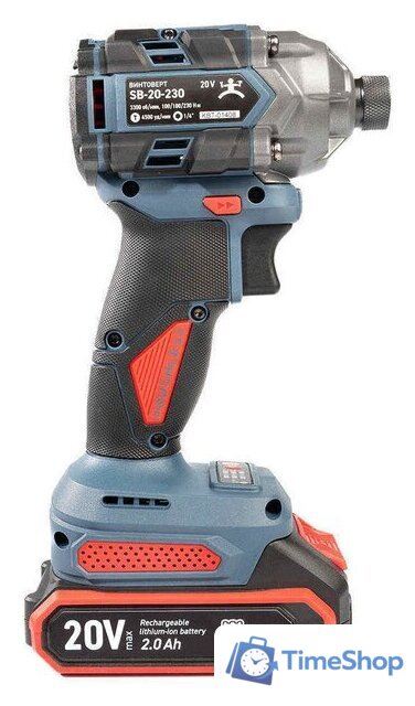Винтоверт КВТ SB-20-230 (с 2-мя АКБ, кейс) - Изображение №2 — Интернет-магазин Time-Shop