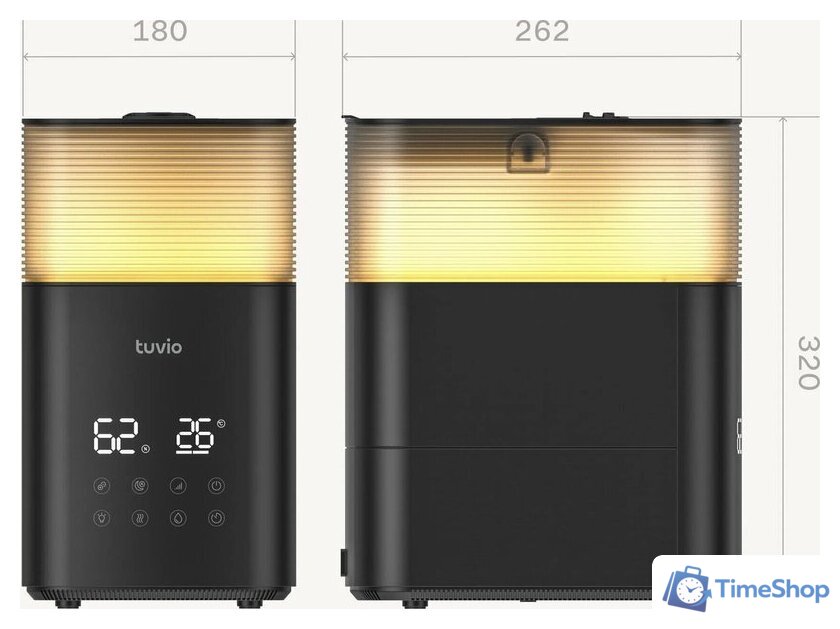 Увлажнитель воздуха Tuvio TUH05DE - Изображение №12 — Интернет-магазин Time-Shop