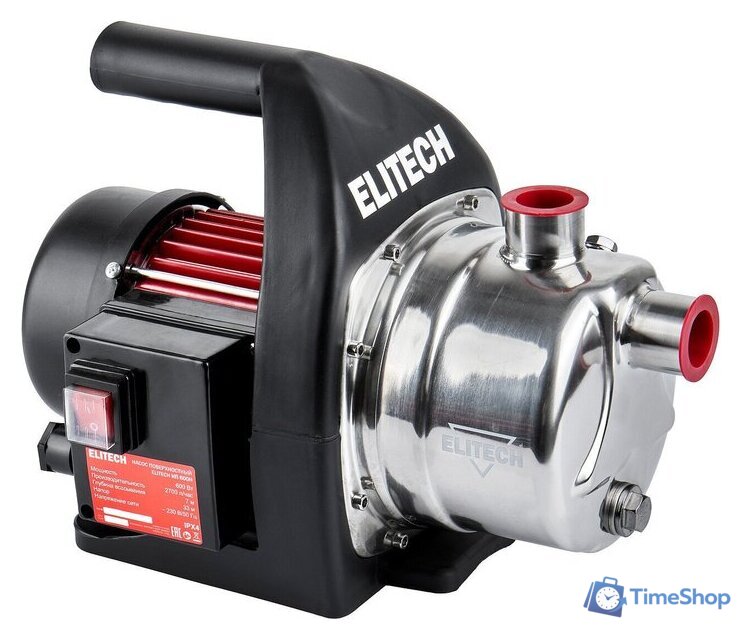 Садовый насос ELITECH НП 600Н - Изображение №1 — Интернет-магазин Time-Shop