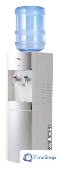 Кулер для воды AEL LD-AEL-28 (белый/серебристый) - Изображение №1 — Интернет-магазин Time-Shop
