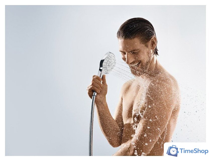 Душевая лейка Hansgrohe Croma Select S Multi [26800400] - Изображение №6 — Интернет-магазин Time-Shop