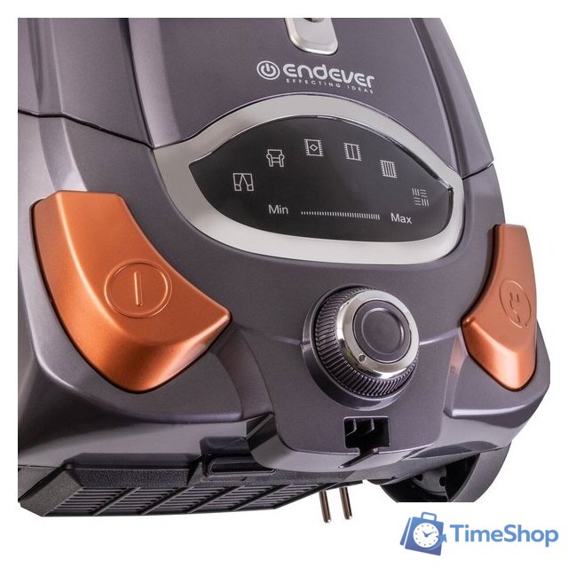 Пылесос Endever SkyClean VC-250 (серый/фиолетовый) - Изображение №4 — Интернет-магазин Time-Shop