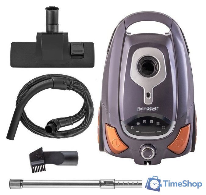 Пылесос Endever SkyClean VC-250 (серый/фиолетовый) - Изображение №9 — Интернет-магазин Time-Shop