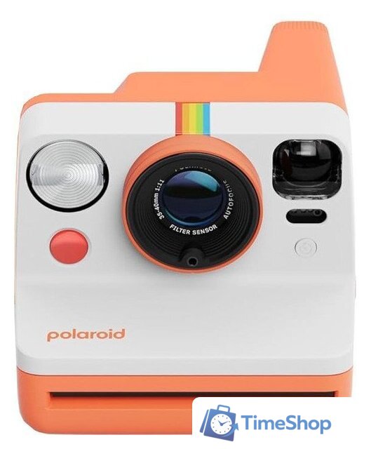 Фотоаппарат Polaroid Now Instant Camera Generation 3 (коралловый/белый) - Изображение №1 — Интернет-магазин Time-Shop