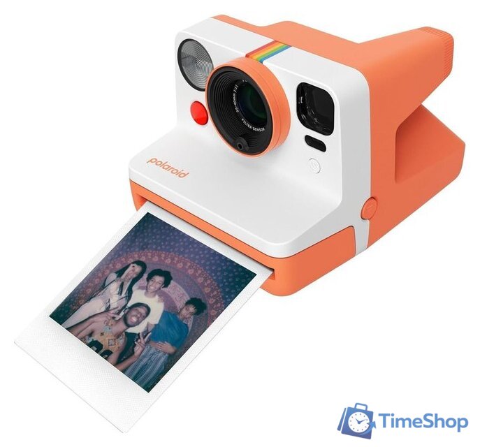 Фотоаппарат Polaroid Now Instant Camera Generation 3 (коралловый/белый) - Изображение №2 — Интернет-магазин Time-Shop