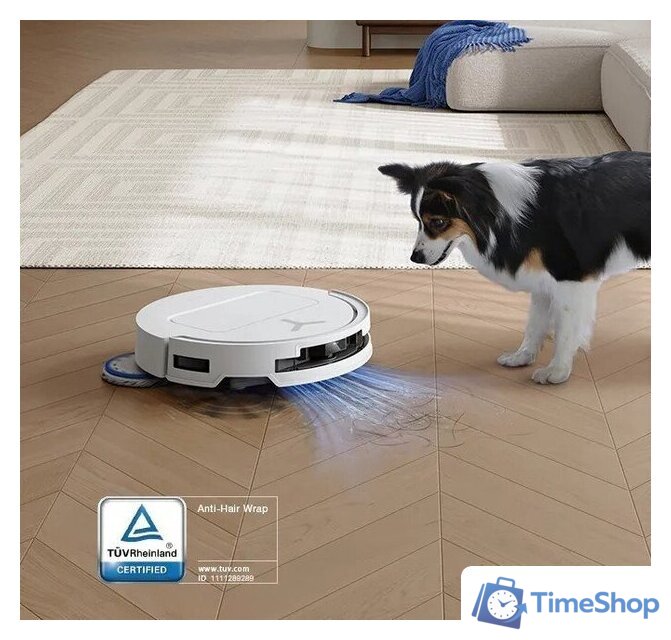 Робот-пылесос Ecovacs T50 Pro Omni DDX67 (белый) - Изображение №8 — Интернет-магазин Time-Shop