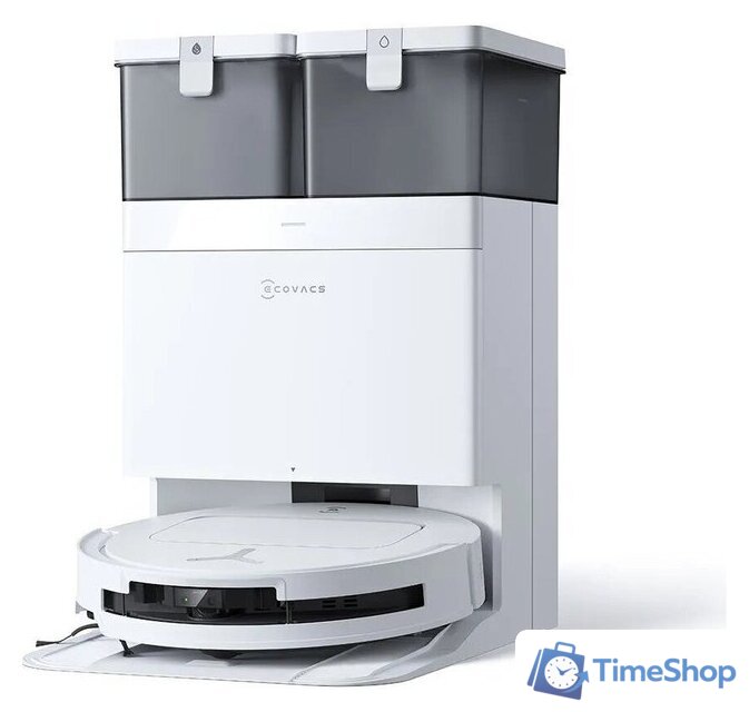 Робот-пылесос Ecovacs T50 Pro Omni DDX67 (белый) - Изображение №1 — Интернет-магазин Time-Shop