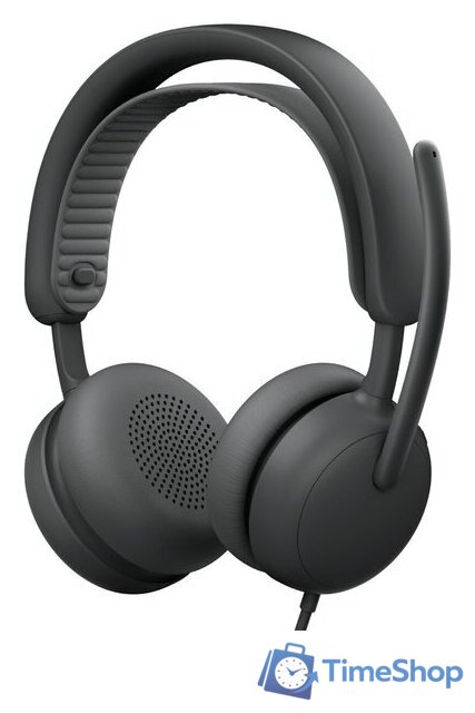 Наушники Logitech Zone Wired 2 For Business (MS, графит) - Изображение №1 — Интернет-магазин Time-Shop