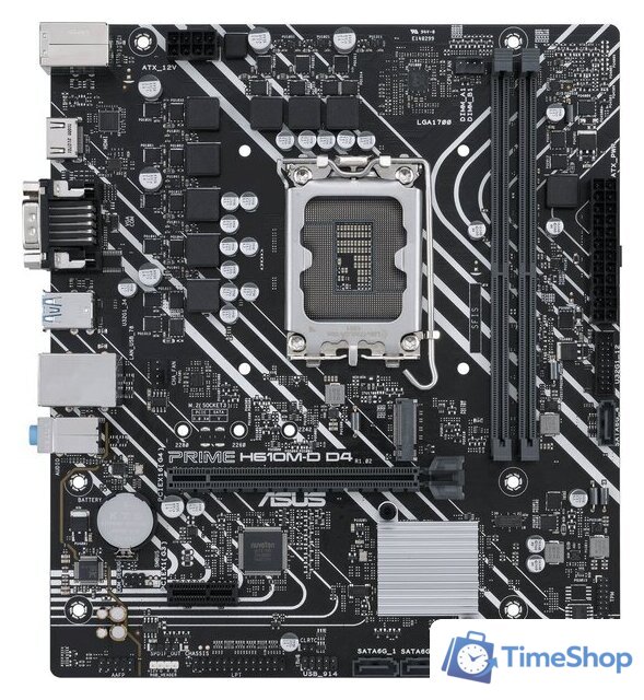Материнская плата ASUS Prime H610M-D D4 - Изображение №1 — Интернет-магазин Time-Shop