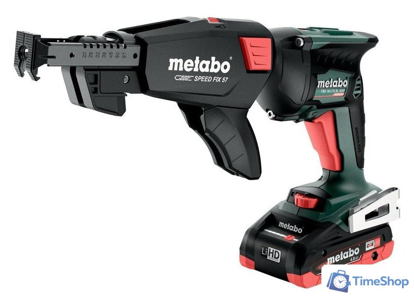 Шуруповерт для гипсокартона Metabo TBS 18 LTX BL 5000 620063540 (с 2-мя АКБ, кейс) - Изображение №1 — Интернет-магазин Time-Shop