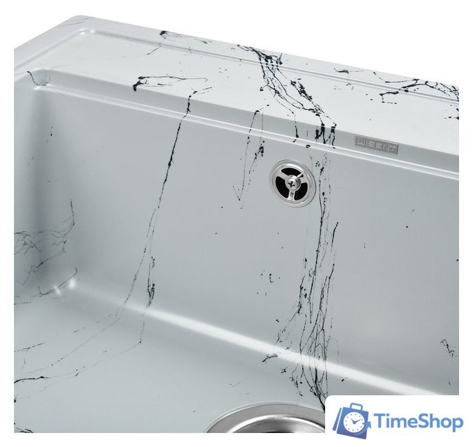 Кухонная мойка Wisent WA12-16 (с сифоном GER013) - Изображение №2 — Интернет-магазин Time-Shop