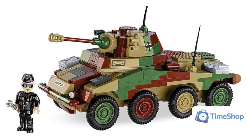Конструктор Cobi Historical Collection WWII Sd Kfz 234/2 Puma - Изображение №2 — Интернет-магазин Time-Shop