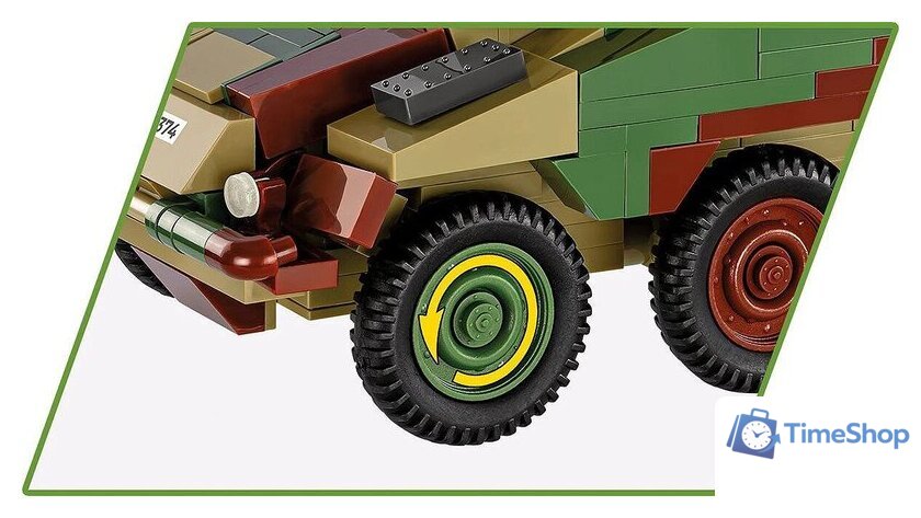 Конструктор Cobi Historical Collection WWII Sd Kfz 234/2 Puma - Изображение №5 — Интернет-магазин Time-Shop